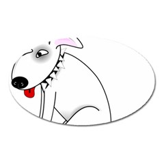 Pitbull Magnet (oval) by cutepetshop