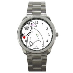 Pitbull Sport Metal Watch by cutepetshop