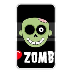 I Love Zombies Memory Card Reader (rectangular)