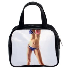 Usa Girl Classic Handbag (two Sides) by hlehnerer