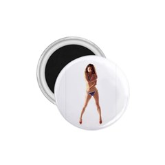 Usa Girl 1 75  Button Magnet by hlehnerer