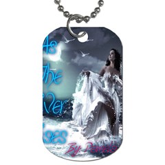 As The River Rises  Dog Tag (two Sided)  by AuthorPScott