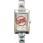 Couponing01 Rectangular Italian Charm Watch