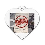 Couponing01 Dog Tag Heart (Two Sided)