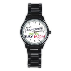 Tumblr Static Cbm Logo 1 Sport Metal Watch (black)