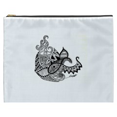 Petal Doodle Cosmetic Bag (xxxl) by EllaTheGiraffe
