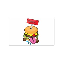 Burgeryumm Sticker 100 Pack (rectangle)