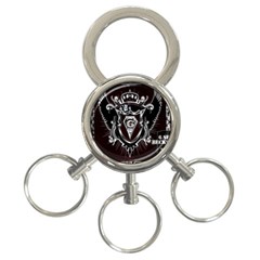 6 Set New Logo 3-ring Key Chain