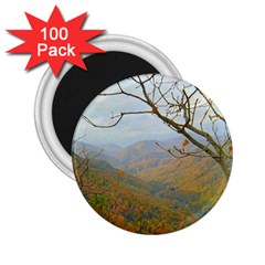 Way Above The Mountains 2 25  Button Magnet (100 Pack) by Majesticmountain