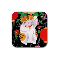 Maneki Neko Drink Coaster (square)