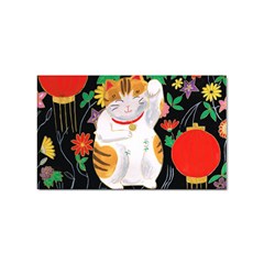 Maneki Neko Sticker 100 Pack (rectangle) by TabbyCatStudios