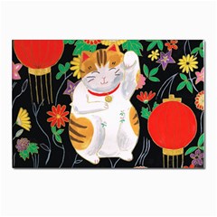 Maneki Neko Postcards 5  X 7  (10 Pack) by TabbyCatStudios