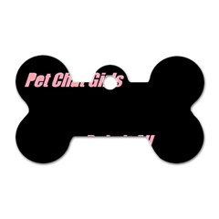 Petchatgirlsrule Dog Tag Bone (two Sided) by Princessbabyj