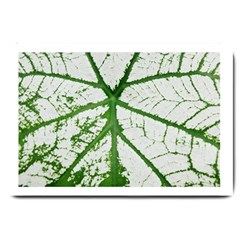 Leaf Patterns Large Door Mat by natureinmalaysia