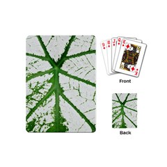 Leaf Patterns Playing Cards (mini) by natureinmalaysia