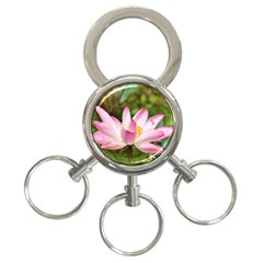 A Pink Lotus 3-ring Key Chain by natureinmalaysia