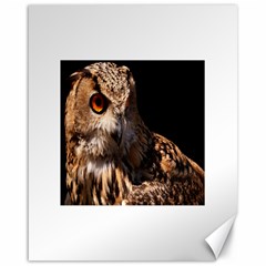 Owl Canvas 16  X 20  (unframed) by MLWartstore