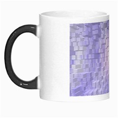 Purple Cubic Typography Morph Mug by TheZiNES