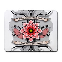 What Doesn t Kill You Small Mouse Pad (rectangle) by BlackLabelDesigns