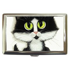 Tuxedo Cat by BiHrLe Cigarette Money Case