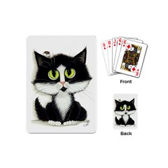 Tuxedo Cat by BiHrLe Playing Cards (Mini)