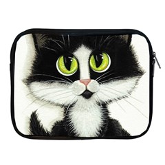 Tuxedo Cat By Bihrle Apple Ipad 2/3/4 Zipper Case by AmyLynBihrle