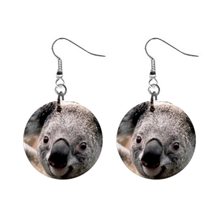 Koala Mini Button Earrings