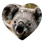 Koala Heart Ornament (Two Sides) Back