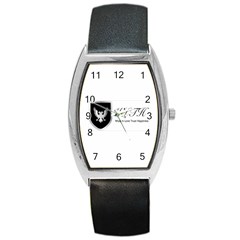Wlth2jpeg Tonneau Leather Watch by WLTH