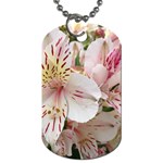 Flower Alstromeria Dog Tag (Two Sided)  Front