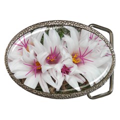 Bloom Cactus  Belt Buckle (oval) by ADIStyle