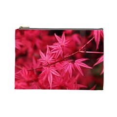 Red Autumn Cosmetic Bag (large) by ADIStyle