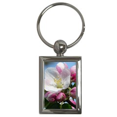 Apple Blossom  Key Chain (rectangle)