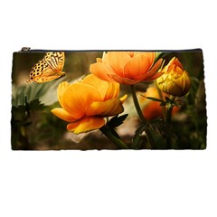 Flowers Butterfly Pencil Case by ADIStyle