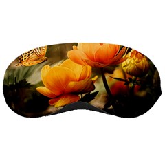 Flowers Butterfly Sleeping Mask