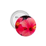 Red Hibiscus 1.75  Button Front