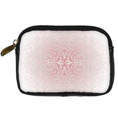 Elegant Damask Digital Camera Leather Case by ADIStyle