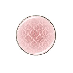 Luxury Pink Damask Golf Ball Marker (for Hat Clip) by ADIStyle