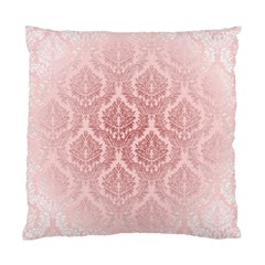 Luxury Pink Damask Cushion Case (one Side)