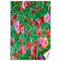 Flower Dreams Canvas 12  X 18  (unframed)