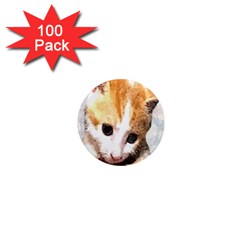 Sweet Face :) 1  Mini Button Magnet (100 Pack)