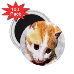 Sweet Face :) 2 25  Button Magnet (100 Pack)