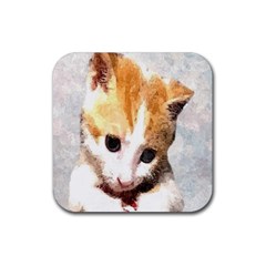 Sweet Face :) Drink Coaster (square) by mysticalimages