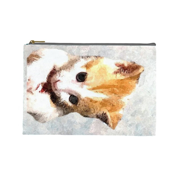 Sweet Face ;) Cosmetic Bag (Large)