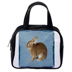 Cute Bunny Classic Handbag (one Side) by mysticalimages