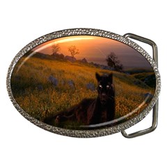 Evening Rest Belt Buckle (oval)