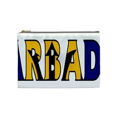 Barbados Cosmetic Bag (medium) by worldbanners