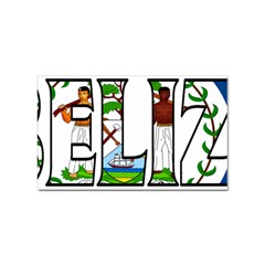 Belize Sticker (rectangle) by worldbanners