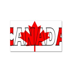 Canada Sticker (rectangle) by worldbanners