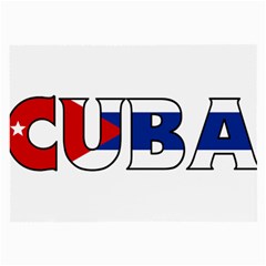 Cuba Glasses Cloth (large) by worldbanners